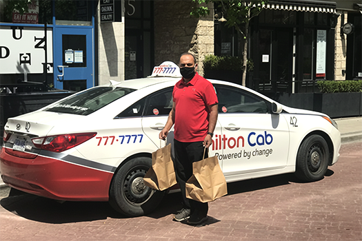 Food Delivery Made Easy with Hamilton Cab
